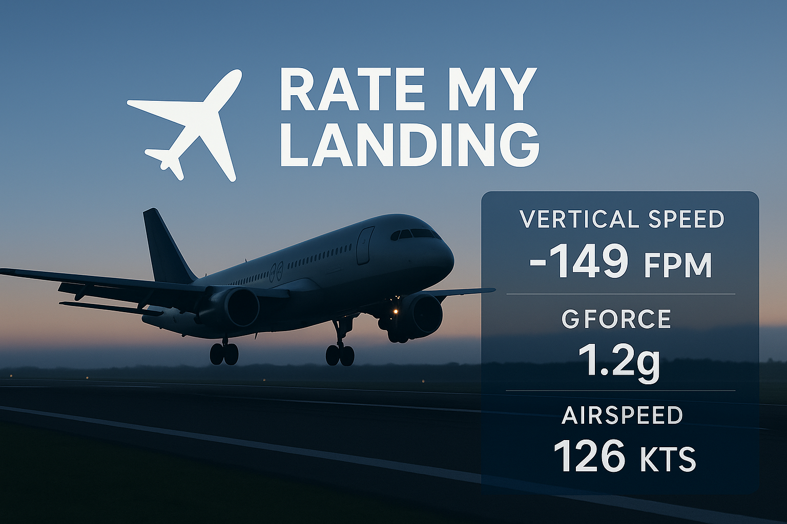 Aircraft landing analysis
